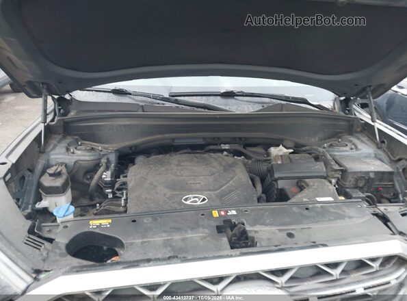 KM8R5DHE2LU052416 2020 HYUNDAI PALISADE Синий Вид сзади