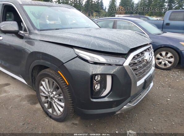KM8R5DHE2LU052416 2020 HYUNDAI PALISADE Синий Вид спереди