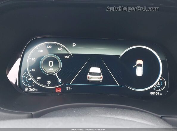 KM8R5DHE2LU052416 2020 HYUNDAI PALISADE Синий Вид задних сидений