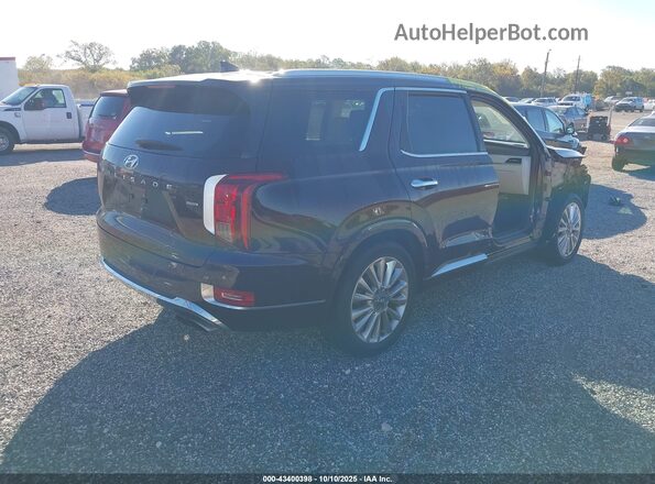 KM8R5DHE3LU139564 2020 HYUNDAI PALISADE Бордовый Задняя правая четверть