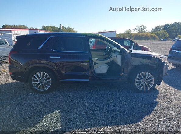 KM8R5DHE3LU139564 2020 HYUNDAI PALISADE Бордовый Панорамный вид салона 360°