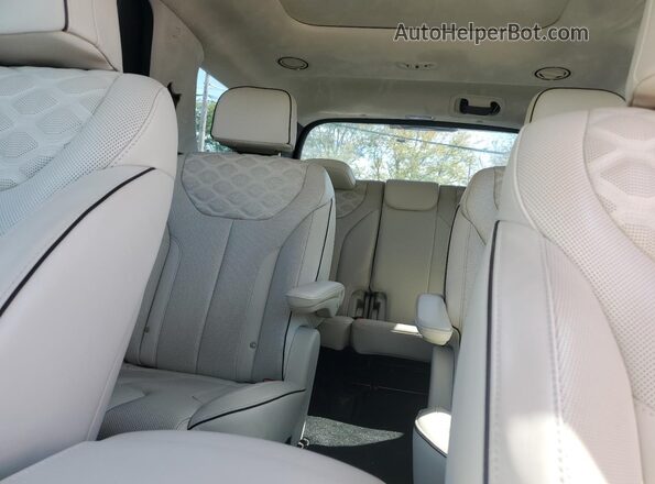 KM8R5DHE3LU169874 2020 HYUNDAI PALISADE Gray Widok tylnych siedzeń