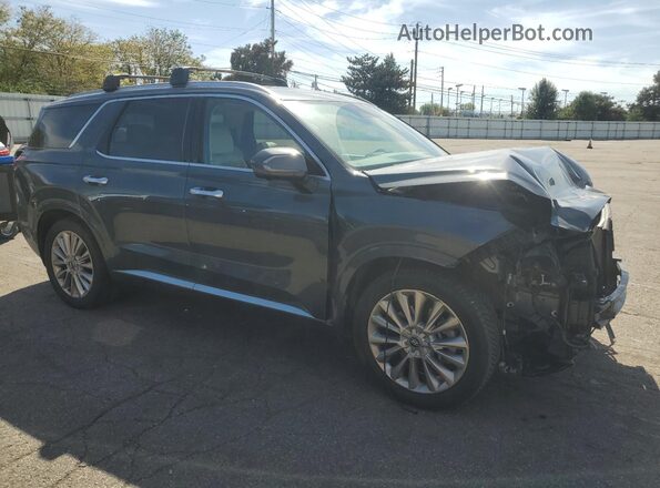 KM8R5DHE3LU169874 2020 HYUNDAI PALISADE Gray Przód prawy