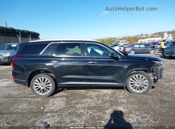 KM8R5DHE4LU146927 2020 HYUNDAI PALISADE Black Widok zestawu wskaźników