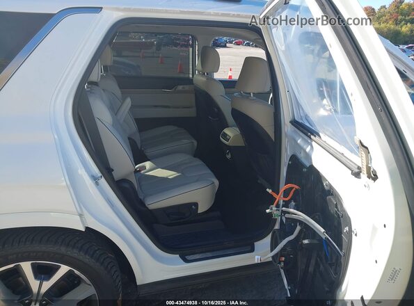 KM8R5DHE5MU299401 2021 HYUNDAI PALISADE White Widok naklejki z numerem VIN