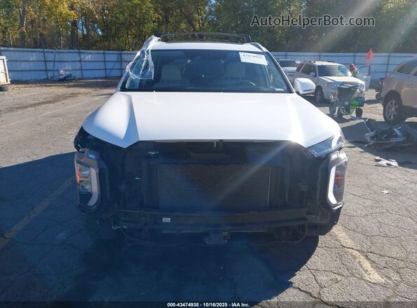 KM8R5DHE5MU299401 2021 HYUNDAI PALISADE White Widok zestawu wskaźników