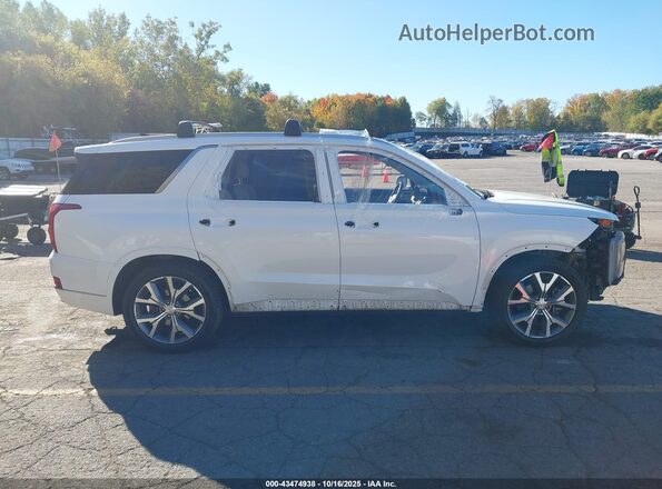 KM8R5DHE5MU299401 2021 HYUNDAI PALISADE White Widok wnętrza z tyłu