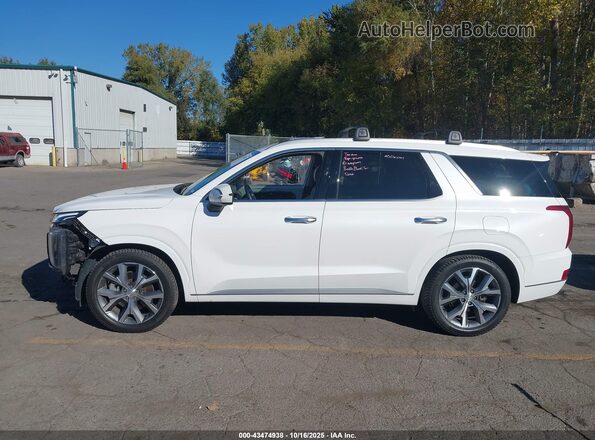 KM8R5DHE5MU299401 2021 HYUNDAI PALISADE White Widok wnętrza 360 stopni