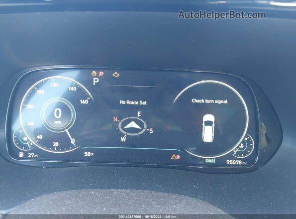KM8R5DHE6LU096192 2020 HYUNDAI PALISADE White Vista de los asientos traseros