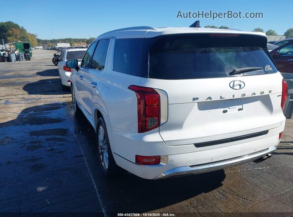 KM8R5DHE6LU096192 2020 HYUNDAI PALISADE White Trasero izquierdo