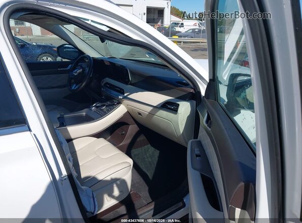 KM8R5DHE6LU096192 2020 HYUNDAI PALISADE White Vista interior delantera