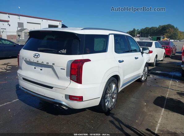 KM8R5DHE6LU096192 2020 HYUNDAI PALISADE White Trasero derecho