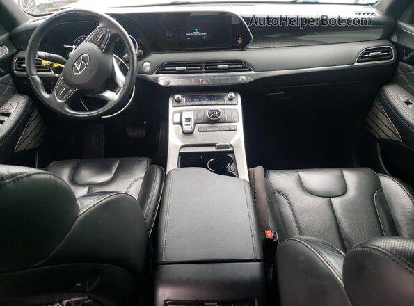KM8R5DHE6LU137386 2020 HYUNDAI PALISADE White Widok deski rozdzielczej