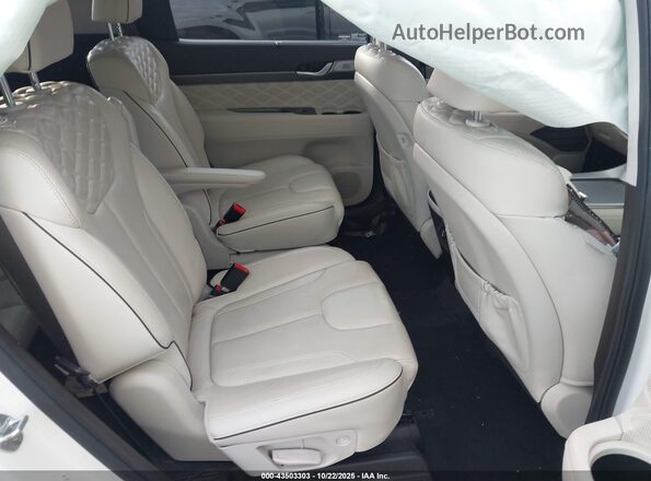 KM8R5DHE7LU154620 2020 HYUNDAI PALISADE White Widok naklejki z numerem VIN