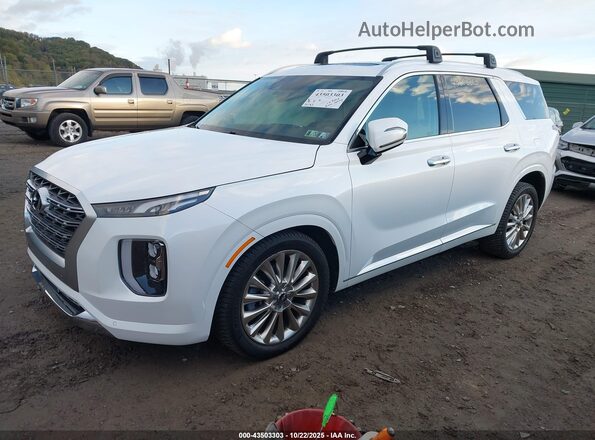 KM8R5DHE7LU154620 2020 HYUNDAI PALISADE White Przód lewy