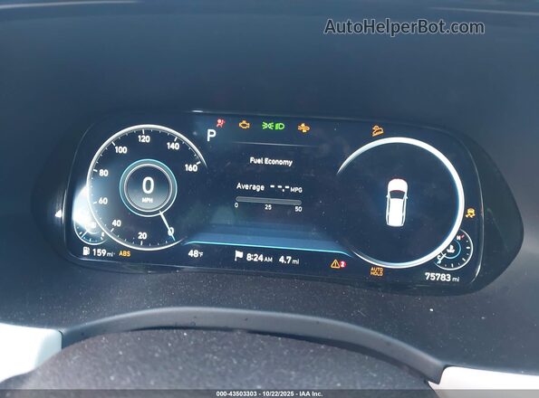 KM8R5DHE7LU154620 2020 HYUNDAI PALISADE White Widok tylnych siedzeń