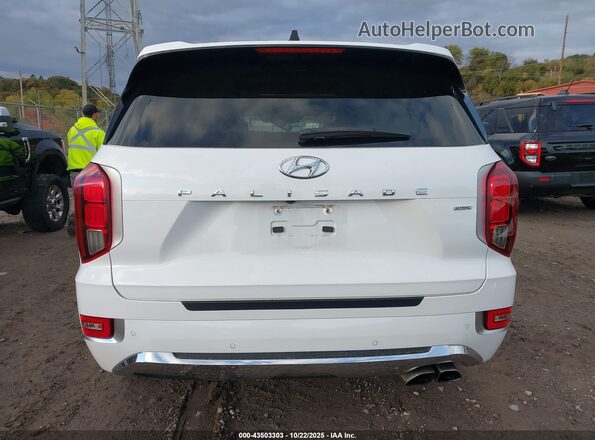 KM8R5DHE7LU154620 2020 HYUNDAI PALISADE White 