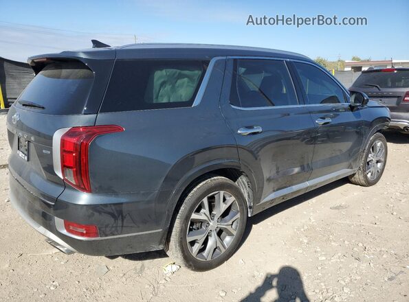KM8R5DHE8NU453391 2022 HYUNDAI PALISADE Серый Задняя правая четверть