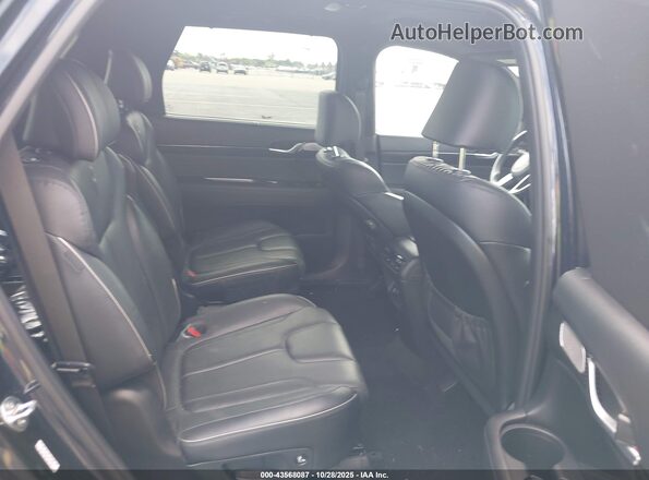 KM8R74GEXRU741964 2024 HYUNDAI PALISADE Blue Вид наклейки з VIN-кодом