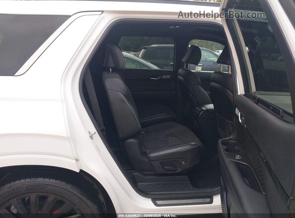 KM8R7DGE4RU689151 2024 HYUNDAI PALISADE White Vista de la etiqueta del VIN