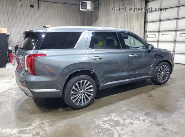 KM8R7DGE4RU728210 2024 HYUNDAI PALISADE Gray Rear right