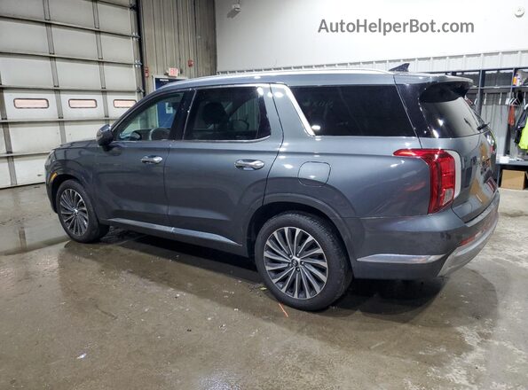 KM8R7DGE4RU728210 2024 HYUNDAI PALISADE Gray Rear left