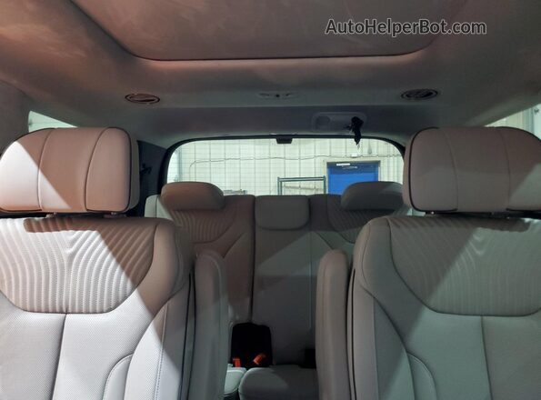 KM8R7DGE4RU728210 2024 HYUNDAI PALISADE Gray Rear seats view