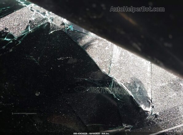 KM8R7DHE1MU280886 2021 HYUNDAI PALISADE Black Вид підкапотного простору