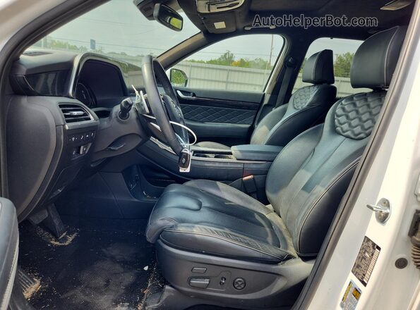 KM8R7DHE1NU401210 2022 HYUNDAI PALISADE White 