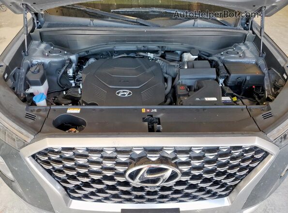 KM8R7DHE1NU407413 2022 HYUNDAI PALISADE Серый Вид подкапотного пространства