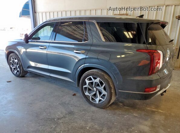 KM8R7DHE1NU407413 2022 HYUNDAI PALISADE Серый Задняя левая четверть
