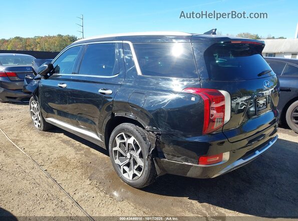 KM8R7DHE4MU264438 2021 HYUNDAI PALISADE Black Tył lewy