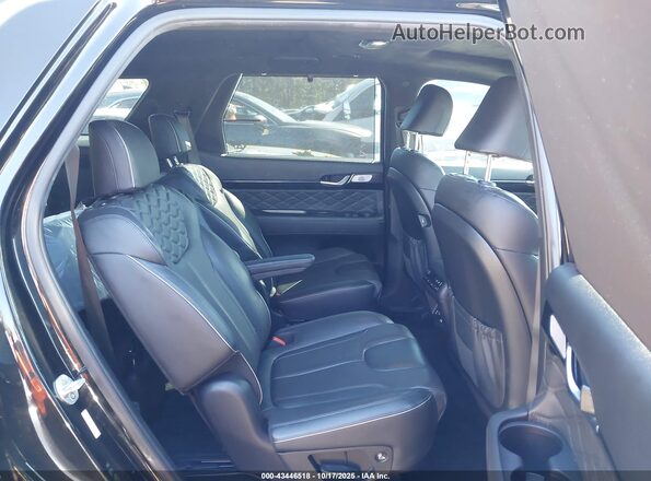 KM8R7DHE4MU264438 2021 HYUNDAI PALISADE Black Widok naklejki z numerem VIN