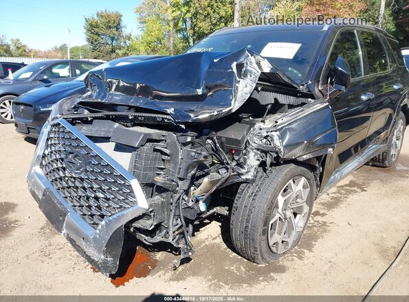 KM8R7DHE4MU264438 2021 HYUNDAI PALISADE Black Widok z przodu