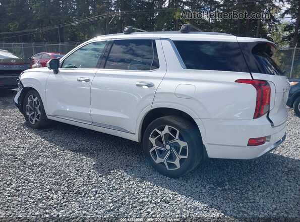 KM8R7DHE7NU337769 2022 HYUNDAI PALISADE Белый Задняя левая четверть
