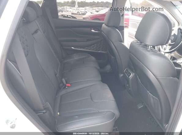 KM8S3DA15NU036468 2022 HYUNDAI SANTA FE HYBRID White Widok naklejki z numerem VIN