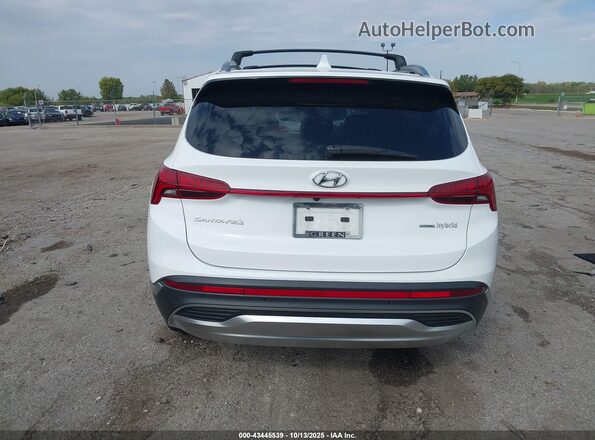 KM8S3DA15NU036468 2022 HYUNDAI SANTA FE HYBRID White 
