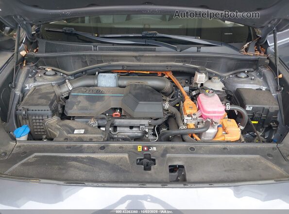 KM8S5DA1XMU012403 2021 HYUNDAI SANTA FE HYBRID Silver Հետևի տեսք