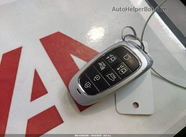KM8S5DA1XMU012403 2021 HYUNDAI SANTA FE HYBRID Silver Առջևի վահանակի տեսք