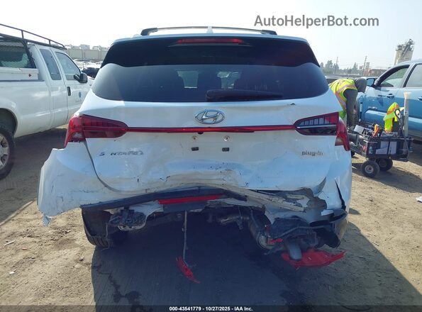 KM8S6DA24NU018916 2022 HYUNDAI SANTA FE PLUG-IN HYBRID Белый 