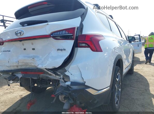 KM8S6DA24NU018916 2022 HYUNDAI SANTA FE PLUG-IN HYBRID Белый 