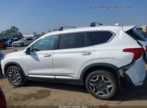 KM8S6DA24NU018916 2022 HYUNDAI SANTA FE PLUG-IN HYBRID Белый 