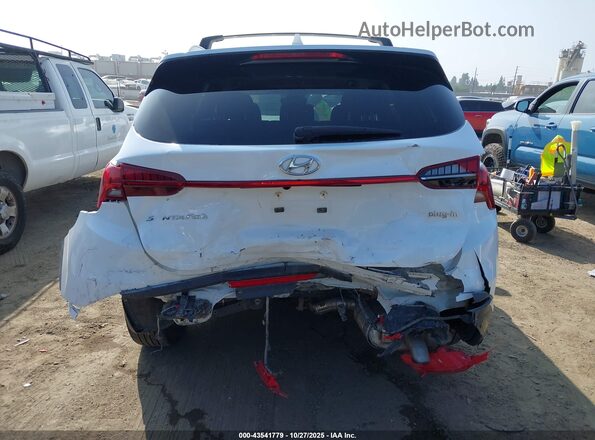 KM8S6DA24NU018916 2022 HYUNDAI SANTA FE PLUG-IN HYBRID Белый 