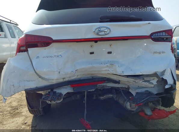 KM8S6DA24NU018916 2022 HYUNDAI SANTA FE PLUG-IN HYBRID Белый 