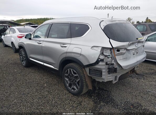 KM8S7DA22NU019916 2022 HYUNDAI SANTA FE PLUG-IN HYBRID Silver 