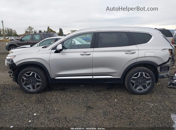 KM8S7DA22NU019916 2022 HYUNDAI SANTA FE PLUG-IN HYBRID Silver 