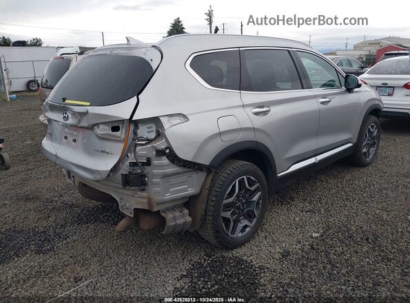 KM8S7DA22NU019916 2022 HYUNDAI SANTA FE PLUG-IN HYBRID Silver 