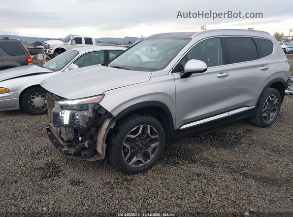 KM8S7DA22NU019916 2022 HYUNDAI SANTA FE PLUG-IN HYBRID Silver 