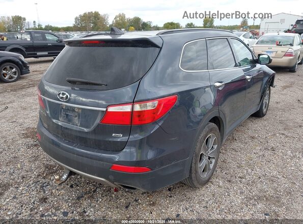 KM8SMDHFXGU151648 2016 HYUNDAI SANTA FE Blue Trasero derecho
