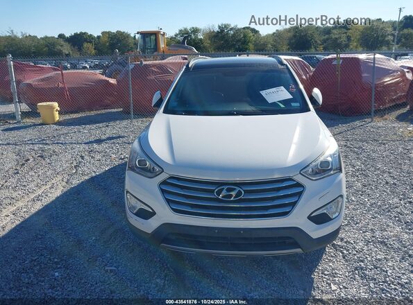 KM8SR4HF8GU132890 2016 HYUNDAI SANTA FE White 